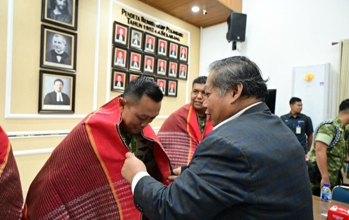 HUT TNI ke-81, Lanud Roesmin Nurjadin bersama Kodam XIX/TT Perkuat Silaturahmi dengan Tokoh Agama, Masyarakat dan Adat Riau