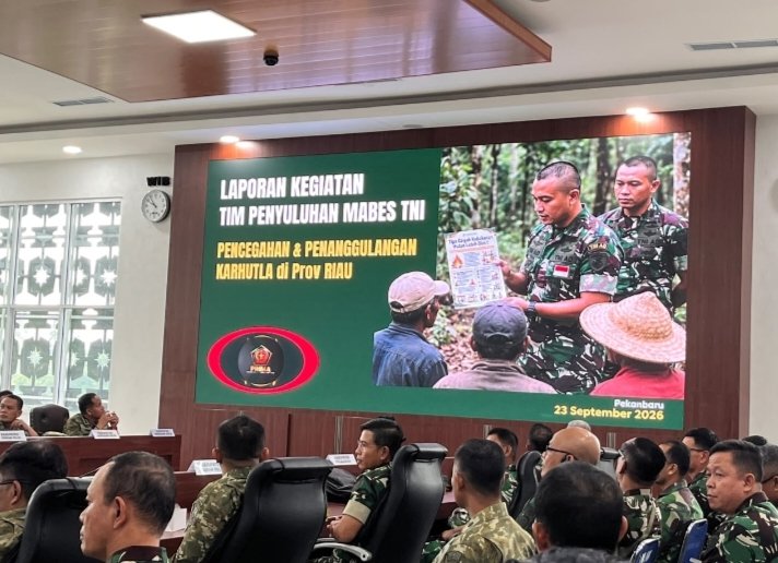 Pangdam XIX/Tuanku Tambusai Lepas 91 Tim Penyuluh Karhutla untuk Perkuat Pencegahan di Seluruh Riau