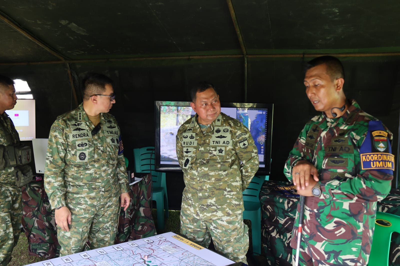 Kasdam XIX/Tuanku Tambusai Tinjau Kesiapan Latihan Pratugas Yonif 132/BS di Kampar