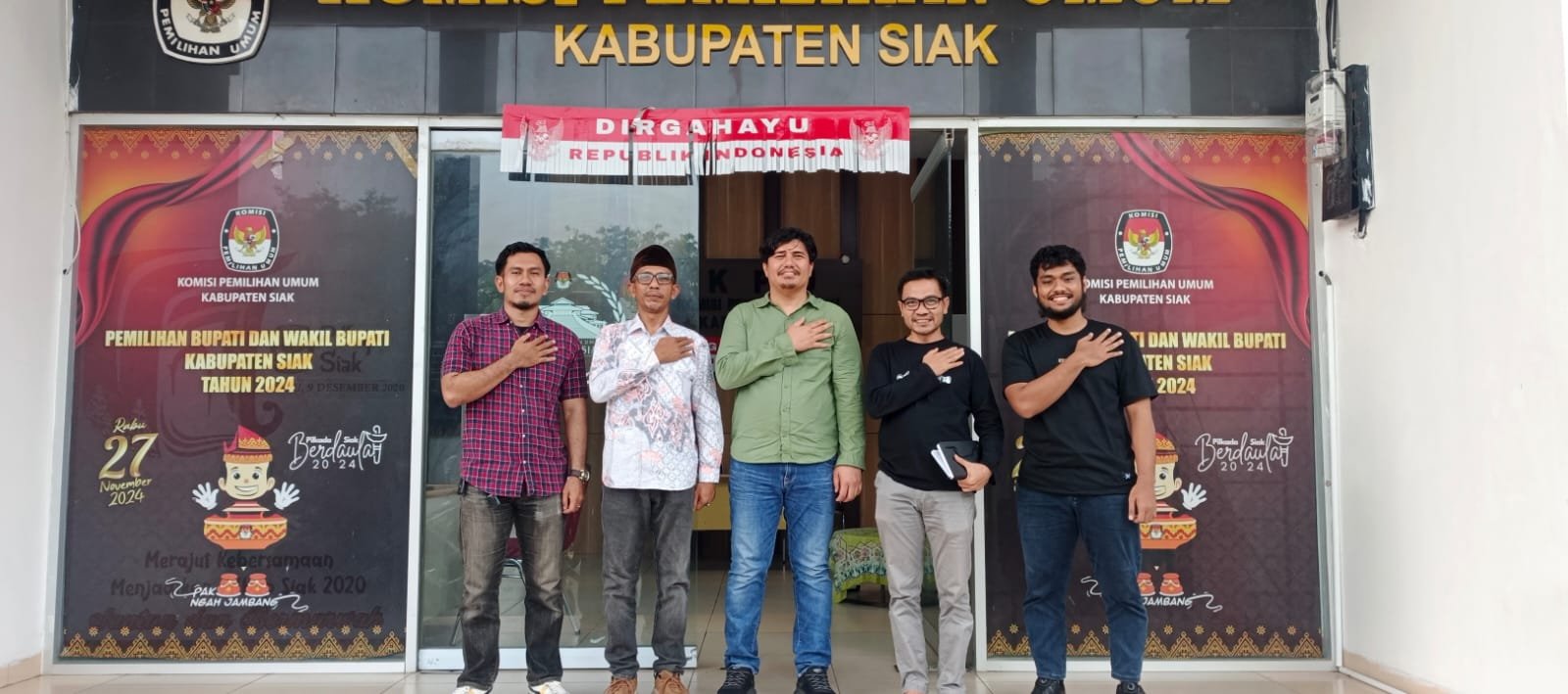 Subdit Politik Dit Intelkam Polda Riau Sinergi Bersama KPU Kab. Siak Percepatan Administrasi Wilayah Tapal Batas Kab. Siak-Rohul