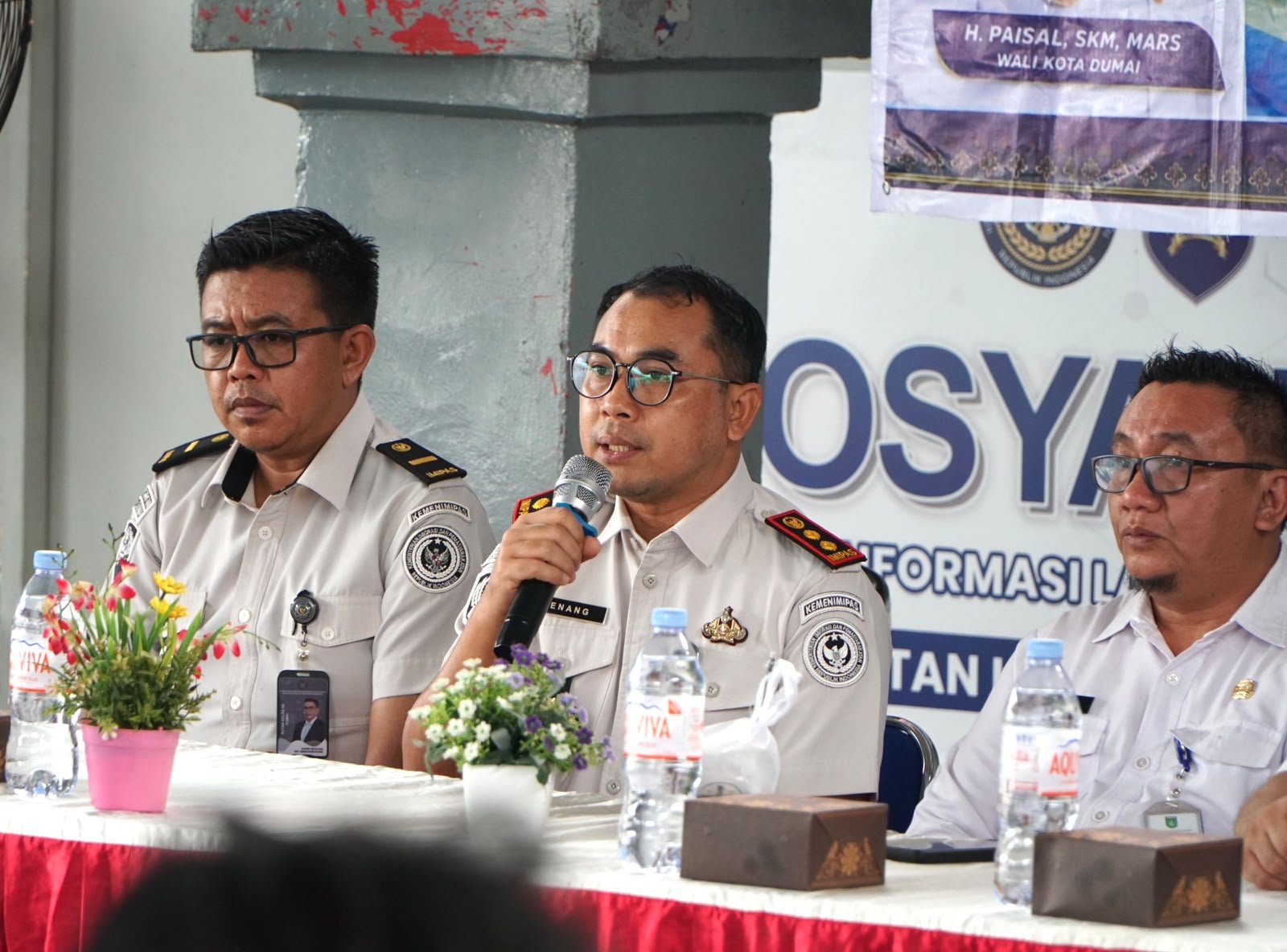 Gandeng Dinkes Dumai dan Puskesmas Bumi Ayu, Rutan Dumai Lakukan Cek Kesehatan Gratis Bagi Warga Binaan