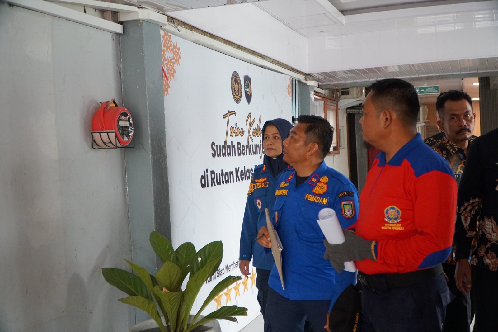 Antisipasi Kebakaran, Rutan Dumai Pastikan APAR Siap Digunakan