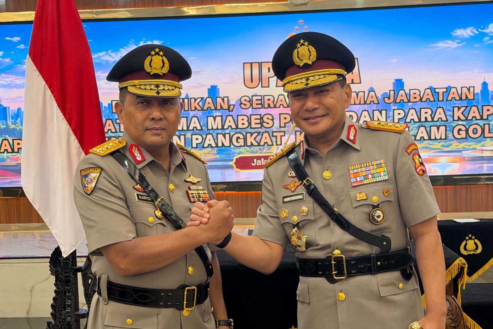 Herry Heryawan Tinggalkan Polda Riau, Kini Dipercaya Jadi Kabaharkam Polri